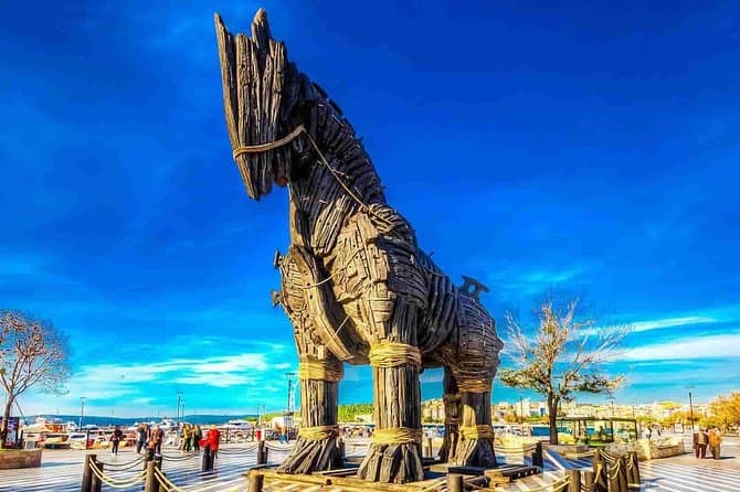 See the Legendary Trojan Horse